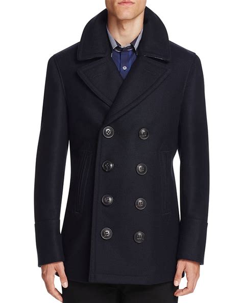 burberry kirkham peacoat|Burberry pea coats men's sale.